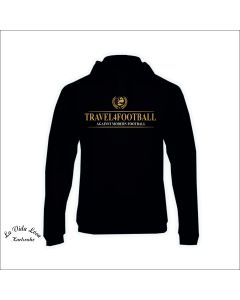 Kapuzen Sweat-Shirt "Travel4Football" Logo NEU